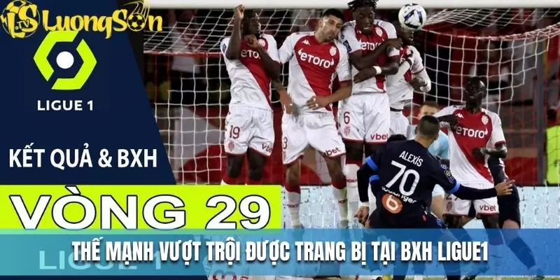 Bảng Xếp Hạng Ligue 1 - Cuộc Đua Của Các Nhà Vô Địch 3 Thế mạnh vượt trội được trang bị tại BXH Ligue 1